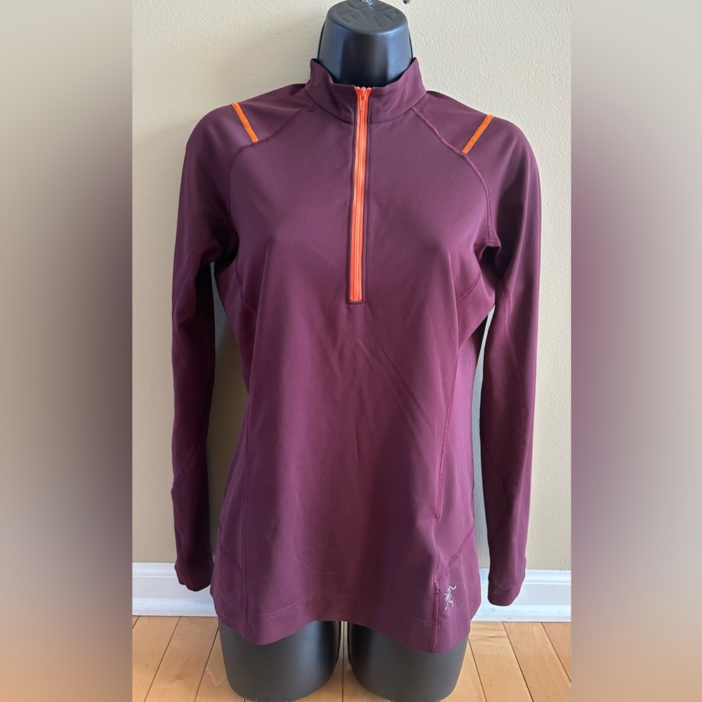 Arc'teryx • women’s quarter zip technical layer • xs/s